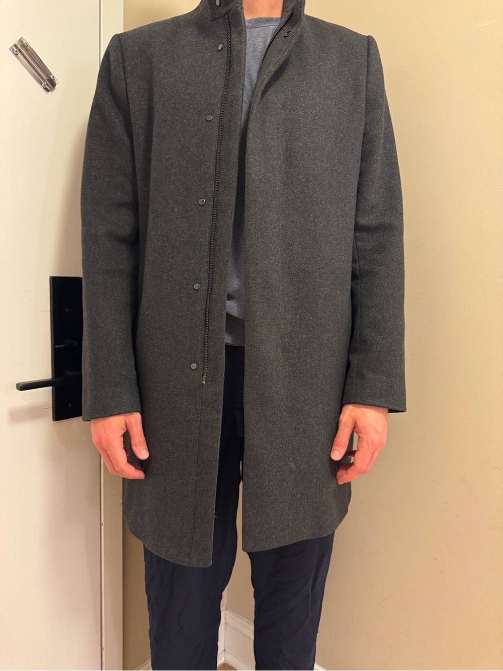 Theory Men’s 100% Wool Coat